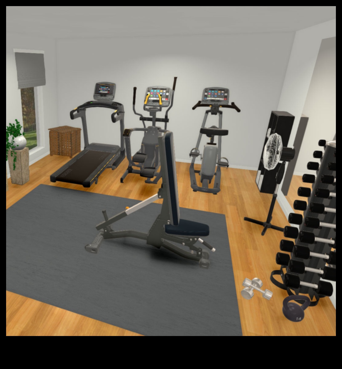 Home Gym Harmony Găsiți amestecul perfect de echipamente de antrenament pentru obiectivele dvs. de fitness 3 Home Gym Harmony: Îngrijirea mixului perfect de echipamente de exerciții