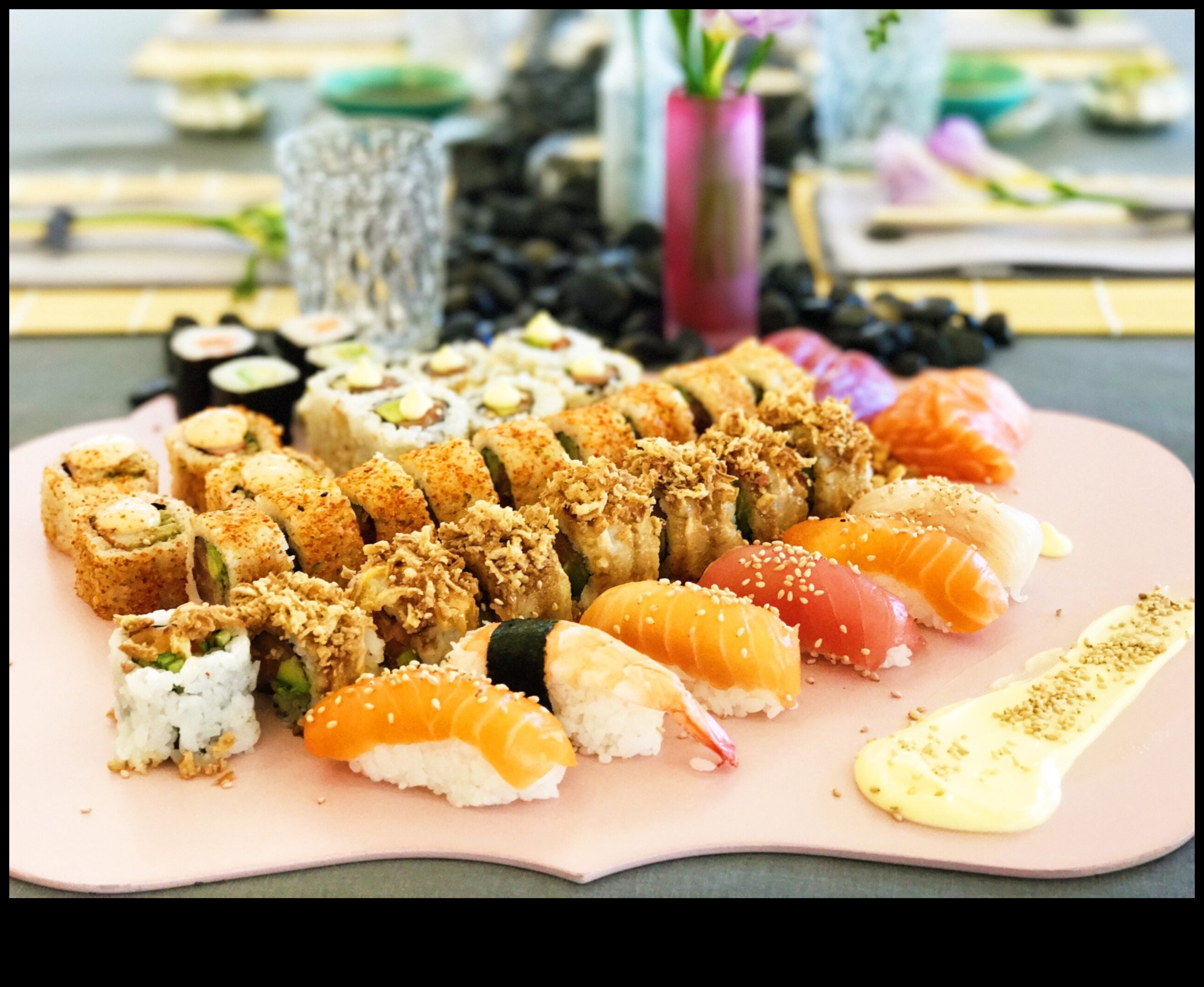 Sushi Soiree: rulouri japoneze elegante dezvăluite în bucătăria ta