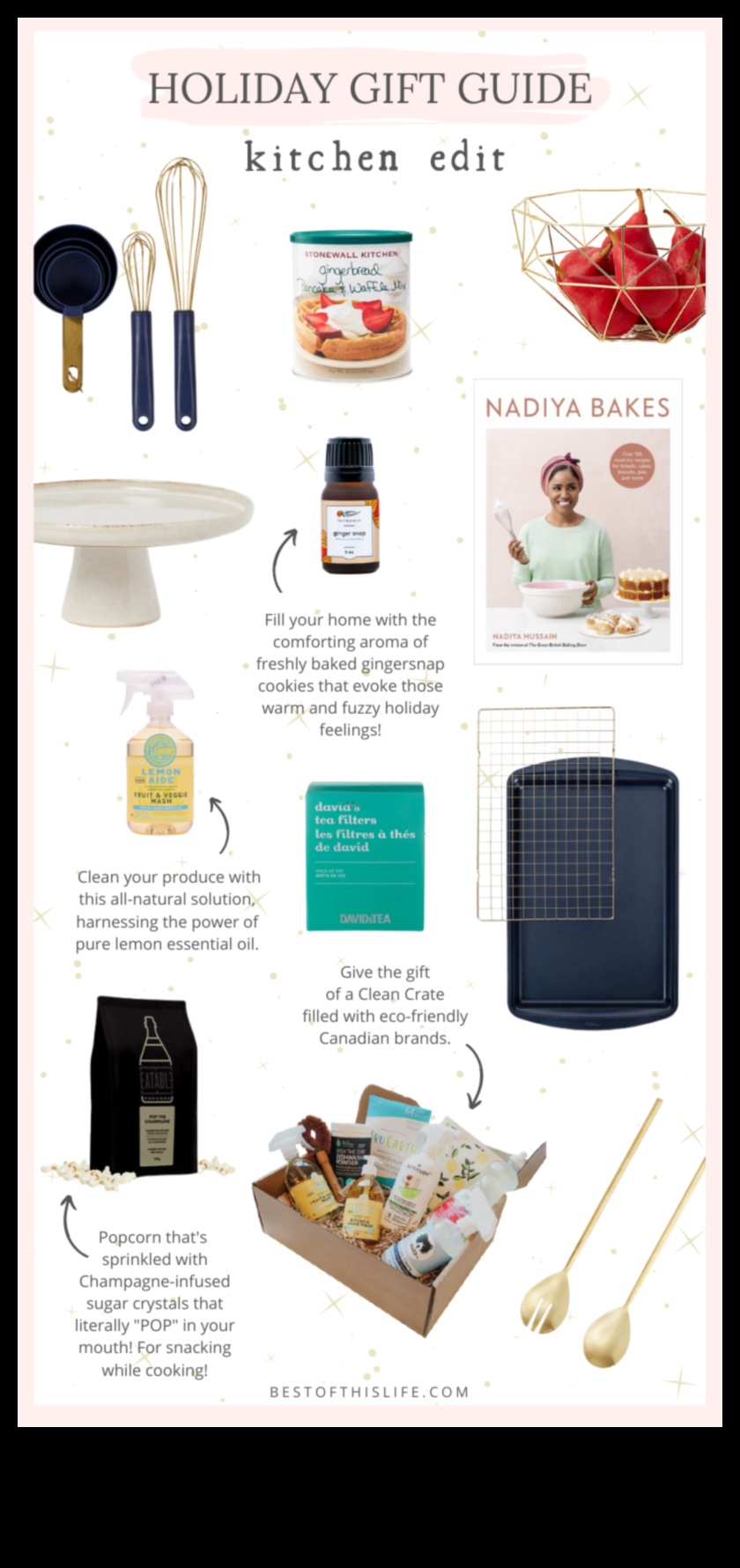 Whisked Away: inspirații pentru cadouri pentru coacere și gătit