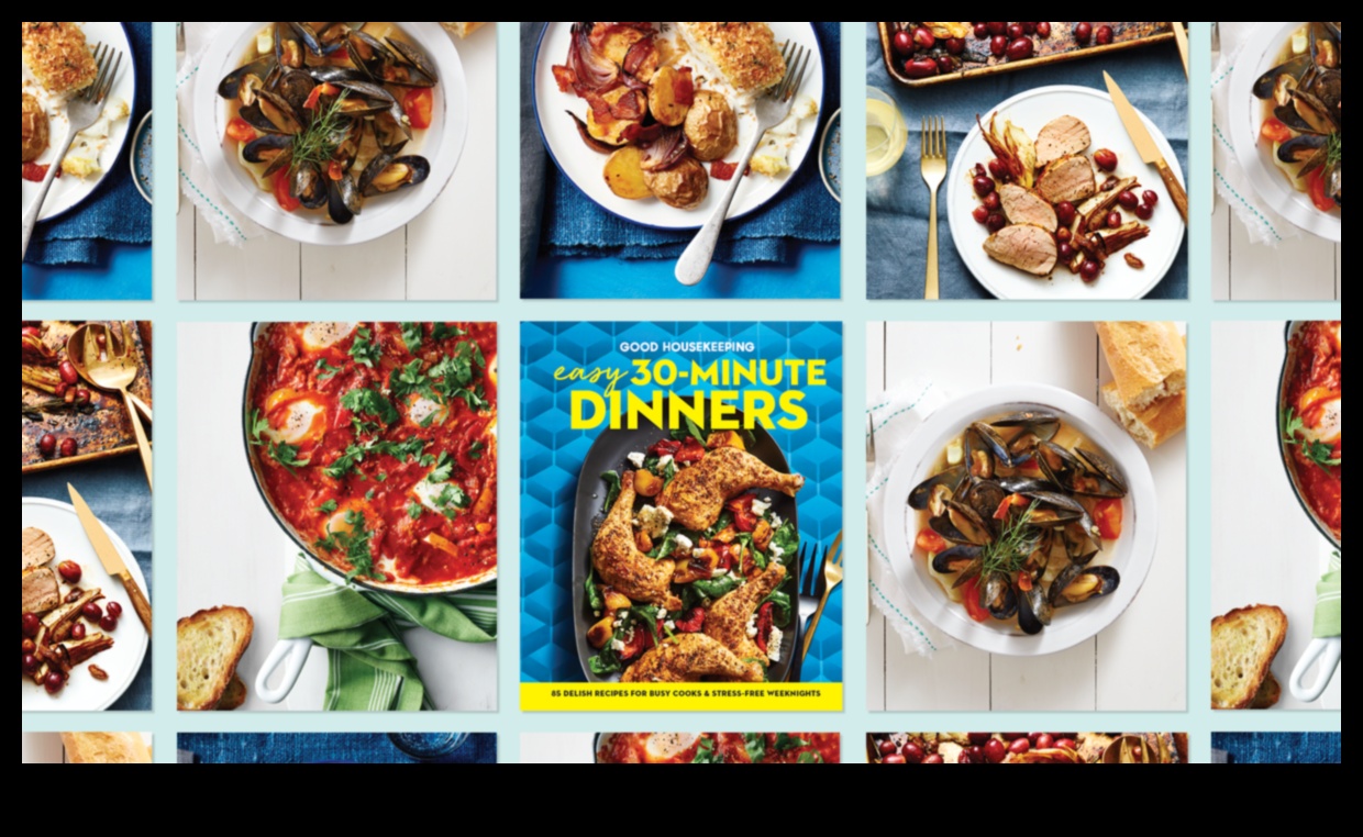 Rețete culinare de 30 de minute de remediere rapidă pentru bucătari ocupați 4 Remediere rapidă culinară: scufundă-te în Țara Minunilor cu rețete de 30 de minute